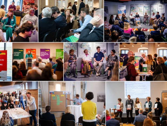 Collage aus verschiedenen Bildern von unterschiedlichen Veranstaltungen