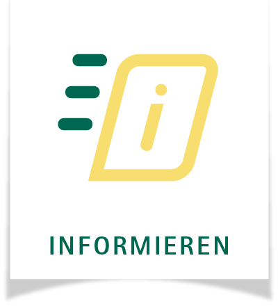 Icons zweifarbiger Sprechblasen